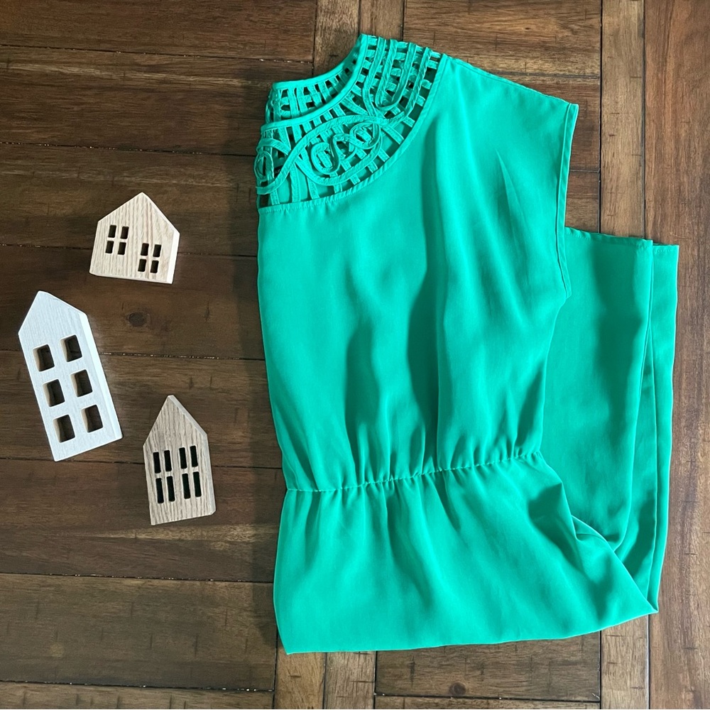 XXL Maurice’s Green Short Sleeve Dress